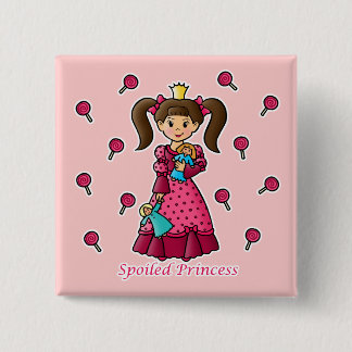 Chapa Cuadrada Princesa estropeada