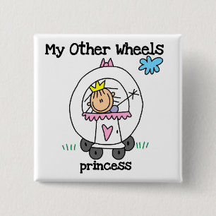 Chapa Cuadrada Princess Other Wheels