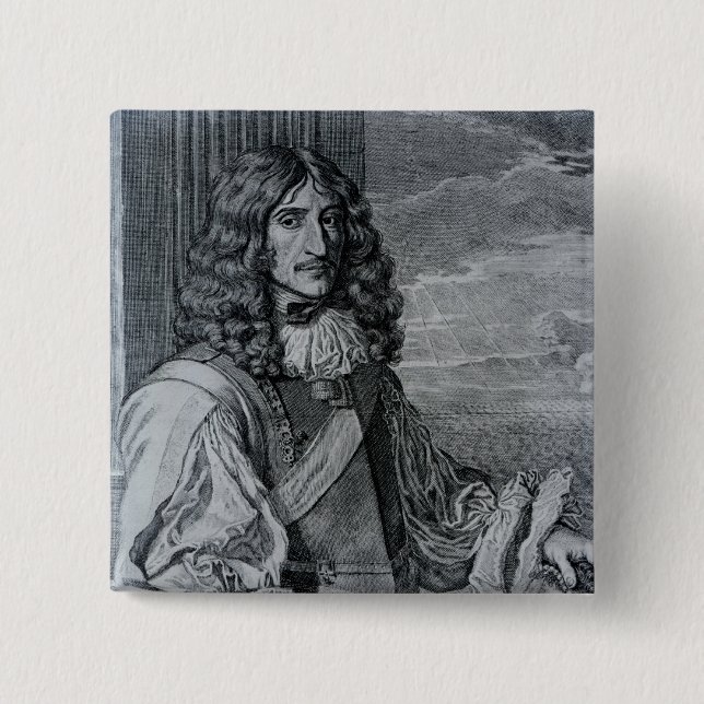 Chapa Cuadrada Príncipe Rupert del Rin (Anverso)