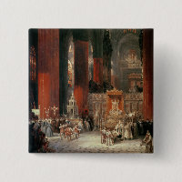 Procesión en la catedral de Sevilla, 1833 (aceite