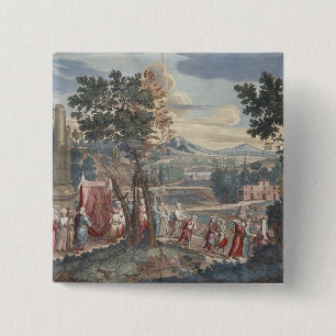 Chapa Cuadrada Procesión turca de la boda, 1712-13