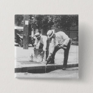 Chapa Cuadrada Prohibición de usar Whiskey en una cosecha de resi