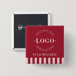 Chapa Cuadrada Promoción comercial del logotipo de la empresa de 