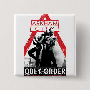 Chapa Cuadrada Propaganda de CA - Obedecer/Presentar es sobrevivi