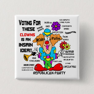 CHAPA CUADRADA PROPAGANDA REPUBLICANA