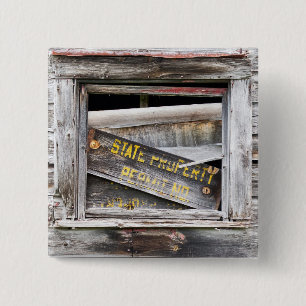 Chapa Cuadrada Propiedad del Estado