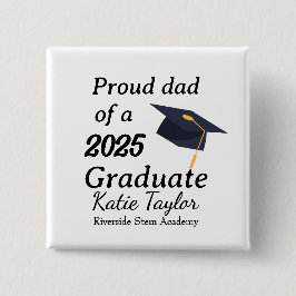 Chapa Cuadrada Proud mom of graduate 