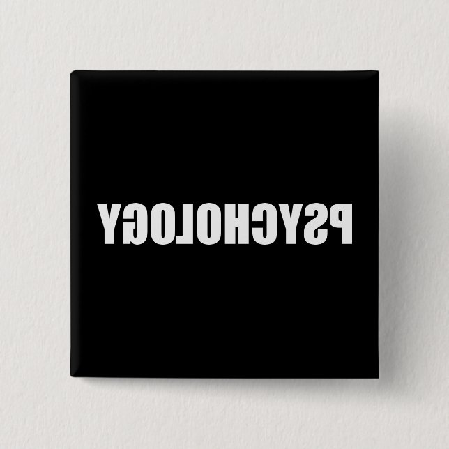 Chapa Cuadrada Psicología reversa (Anverso)