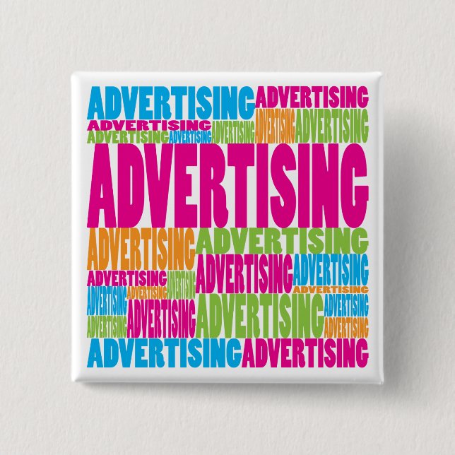 Chapa Cuadrada Publicidad colorida (Anverso)