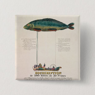 Chapa Cuadrada Publicidad de poster la suscripción