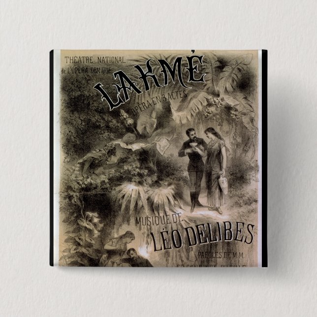 Chapa Cuadrada Publicidad de poster 'Lakme (Anverso)