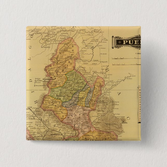 Chapa Cuadrada Puebla (Anverso)