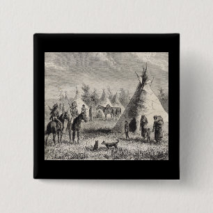 Chapa Cuadrada Pueblo de Siux, circa 1876
