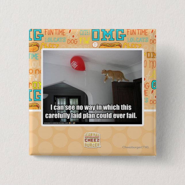 Chapa Cuadrada Puedo ver que ninguna manera que esto podría (Anverso)