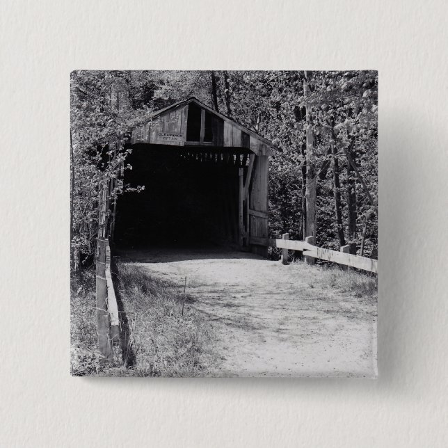 Chapa Cuadrada Puente cubierto (Anverso)