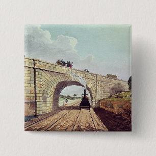 Chapa Cuadrada Puente, de 'Liverpool y de Manchester Railway