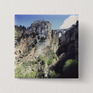 Chapa Cuadrada Puente de Puente Nuevo en España