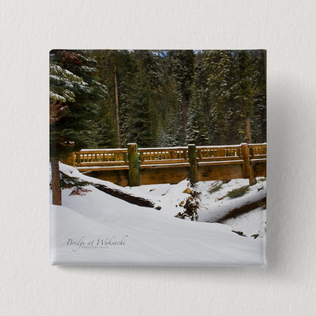 Chapa Cuadrada Puente en Wuksachi (Anverso)