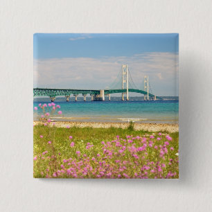 Chapa Cuadrada Puente Mackinac "El Big Mac"