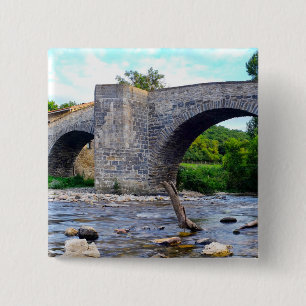 Chapa Cuadrada Puente medieval de Zubiri