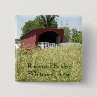 Chapa Cuadrada Puente Winterset, Iowa de Roseman