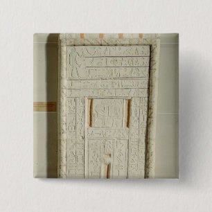 Chapa Cuadrada Puerta falsa de Sheshi, c.2300-2200 A.C. (cal