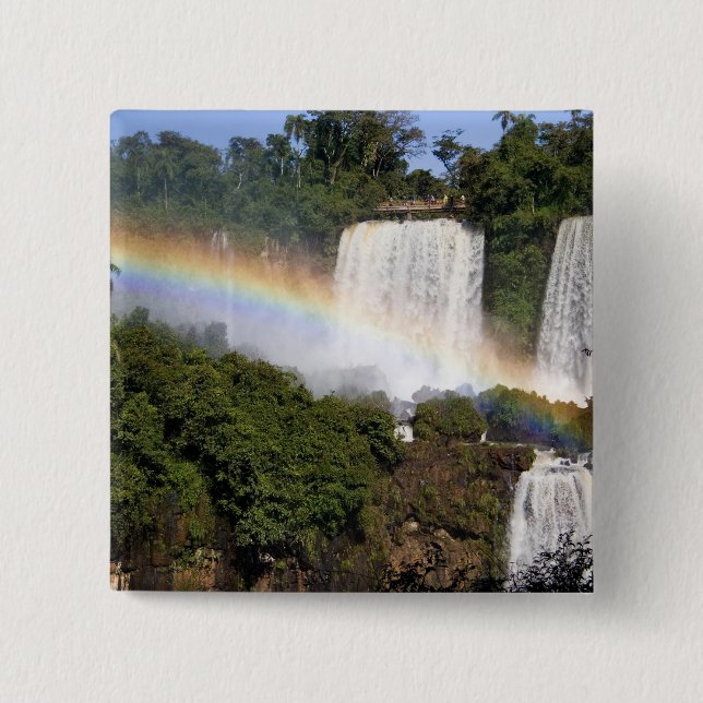 Chapa Cuadrada Puerto Iguazú, Argentina. El impresionante (Anverso)