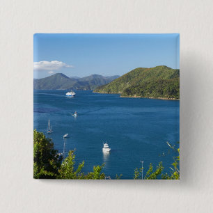 Chapa Cuadrada Puerto Picton, Marlborough Sounds, Sur