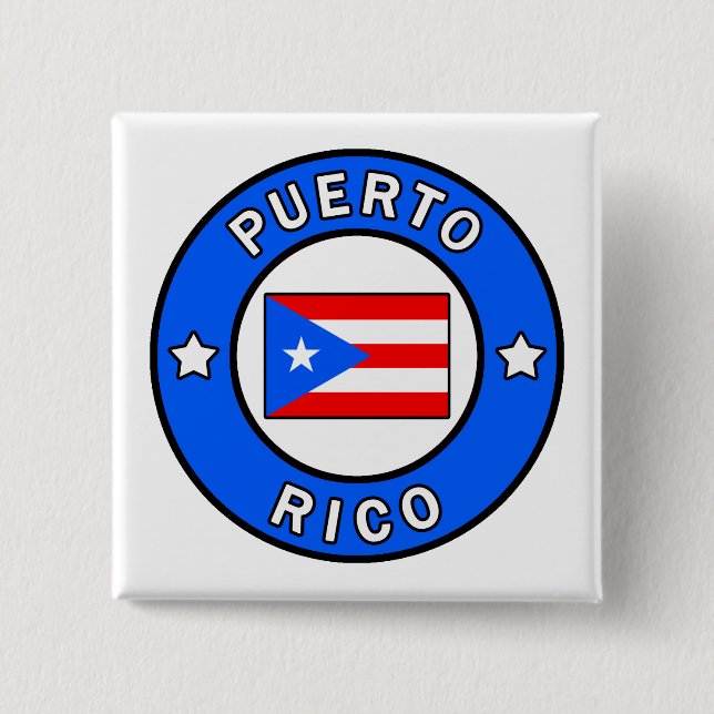 Chapa Cuadrada Puerto Rico (Anverso)