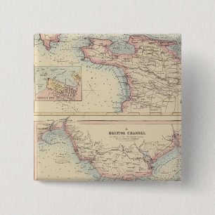 Chapa Cuadrada Puertos y puertos en la costa sur de Inglaterra 2