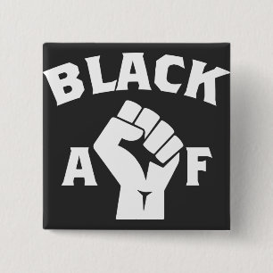 Chapa Cuadrada Puño AF negro