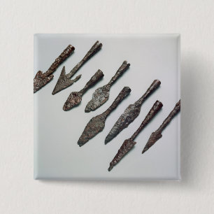 Chapa Cuadrada Puntas de flecha, edad de hierro (hierro)