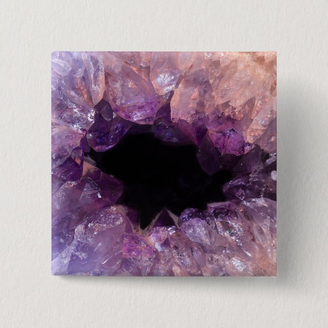 Chapa Cuadrada Purple Amethyst (Anverso)