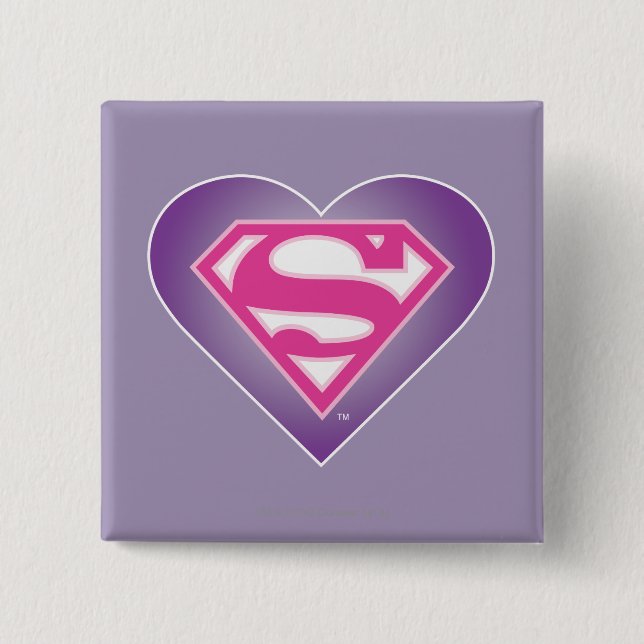 Chapa Cuadrada Purple Heart S-Shield (Anverso)