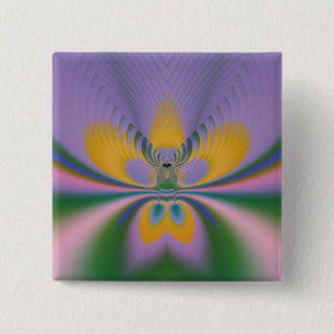 Chapa Cuadrada Purple Lotus