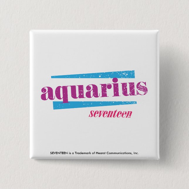 Chapa Cuadrada Púrpura del acuario (Anverso)