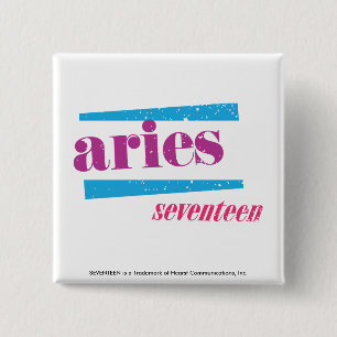 Chapa Cuadrada Púrpura del aries