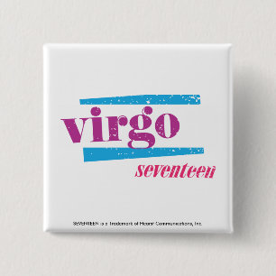 Chapa Cuadrada Púrpura del virgo