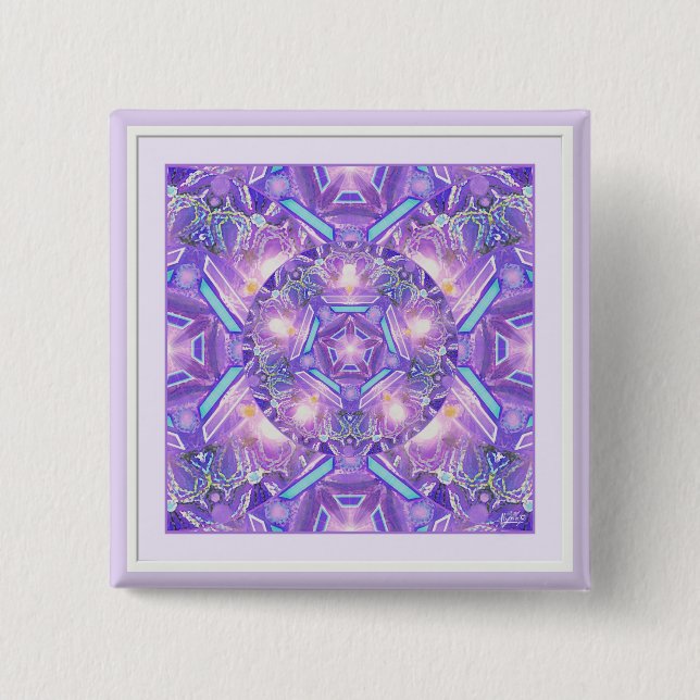 Chapa Cuadrada Púrpura W1 (Anverso)