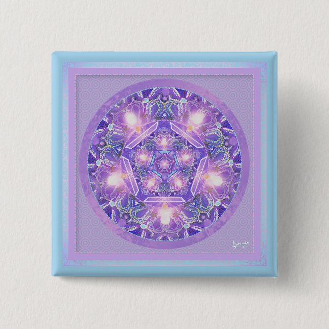 Chapa Cuadrada Púrpura W1 (Anverso)