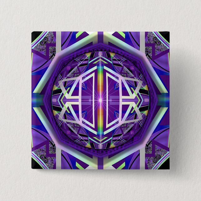 Chapa Cuadrada Púrpura W3 (Anverso)