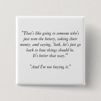 Chapa Cuadrada "Que es como ir alguien que es apenas th ganado…