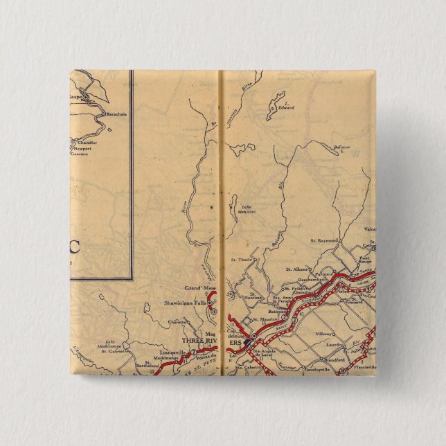 Chapa Cuadrada Quebec 4 (Anverso)