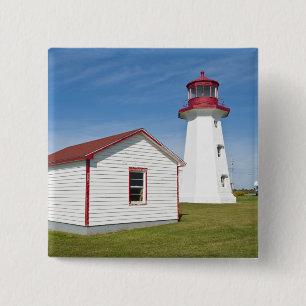 Chapa Cuadrada Quebec, Canadá. Faro de Cap D'Espoir.