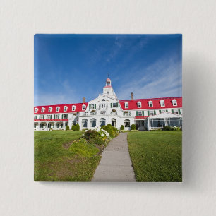 Chapa Cuadrada Quebec, Canadá. Hotel histórico Tadoussac,