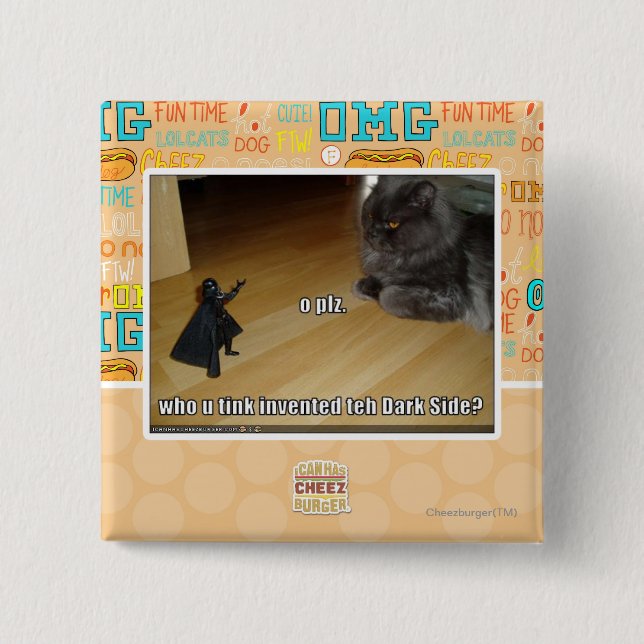 Chapa Cuadrada ¿Quién inventó el lado oscuro? (Anverso)