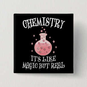 Chapa Cuadrada Química - Es como la magia pero la ciencia diverti