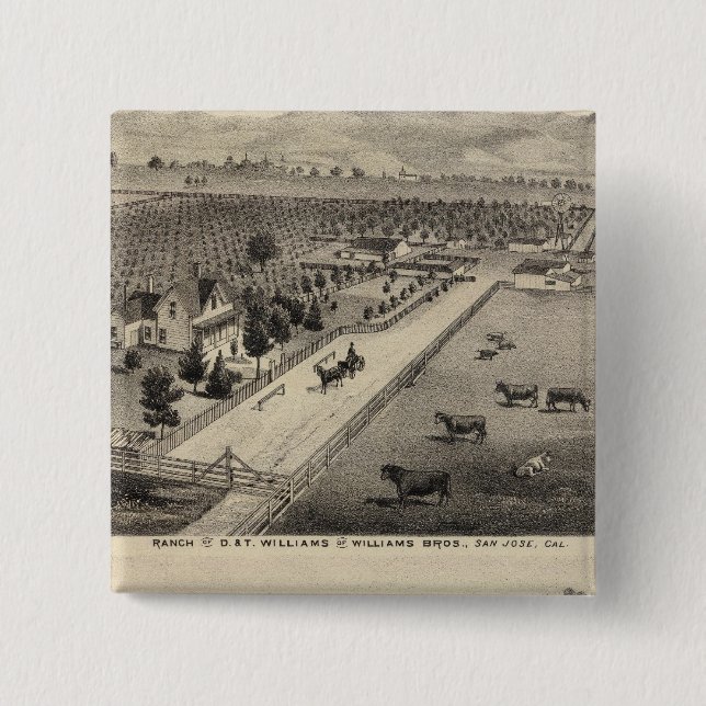 Chapa Cuadrada Rancho Williams, cantera de Goodrich (Anverso)