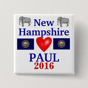 Chapa Cuadrada Rand Paul New Hampshire 2012