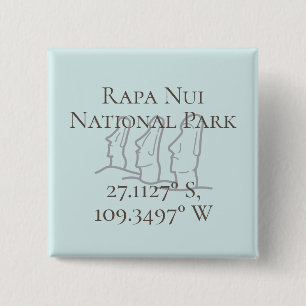 Chapa Cuadrada Rapa Nui Latitude y longitud